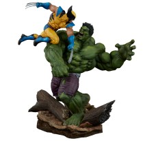 Marvel Maquette Hulk vs Wolverine 58 cm